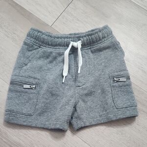 Old Navy Gray Kids Shorts with Zipper Pockets